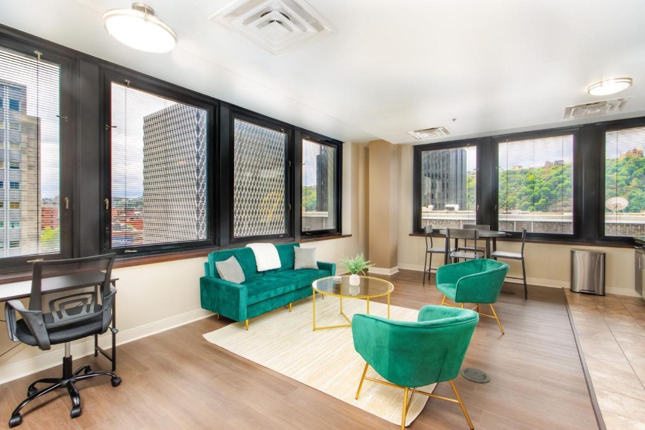 Luxe City Views Prime Location 24-7 Parking Gym Lounge Pittsburgh Eksteriør bilde