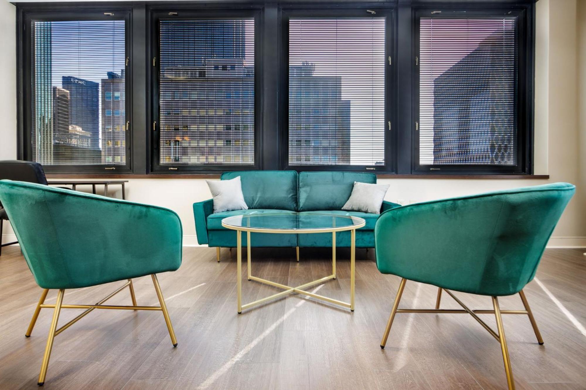 Luxe City Views Prime Location 24-7 Parking Gym Lounge Pittsburgh Eksteriør bilde